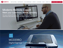 Tablet Screenshot of moderro.com